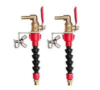 NONDK Rociador Agua para Eliminar el Polvo,Boquilla NebulizacióN Refrigerante una Prueba Polvo para MáQuina Cortadora Azulejos Ladrillo,Amoladora Angular,2 Uds.