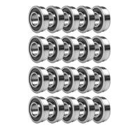 NONDK Rodamientos de Bola con Id 1/2" X Od 1-3/8" para Cortadoras de Césped, Carretillas, Carros.