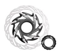 NONDK Rotor de Freno de Disco Hidráulico de 140 mm con Bloqueo Central, Aleación de Aluminio, Antideslizante para Bicicletas de Carretera, Disipación de Mejorada A