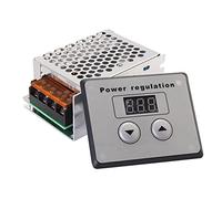 NONDK SCR de 4000W 220V AC Regulador de voltaje Controlador de temperatura de velocidad del motor electrico para pequenos motores de calentador de agua