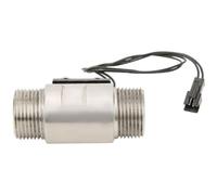 NONDK Sensor de Corriente de Agua -04, Sensor de Acero Inoxidable 304, Interruptor de Doble Rosca Macho.
