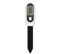 NONDK Sensor de Humedad del Suelo Tuya Zigbee Medidor de Humedad, Temperatura y Luz Solar Controlado por Pantalla/APP para Macetas de Plantas Jardín