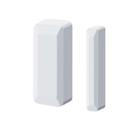 NONDK Sensor de Puerta Tuya Zigbee, Sensor de Ventana, Sensor de Puerta Inteligente Inalámbrico, Alarma Compatible con Seguridad y Automatización del Hogar