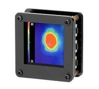 NONDK Sensor de Temperatura de Matriz de Imágenes Termográficas Infrarrojas AMG8833 Profesional IR 8x8, Distancia de Detección Máxima de 7 M con Carcasa.