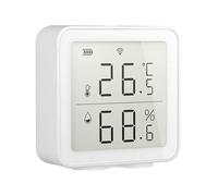 NONDK Sensor de Temperatura y Humedad Pantalla LCD Detección por Infrarrojos Luz de Fondo Aplicación Inteligente Tuya Control Remoto Voz