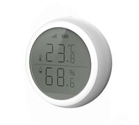 NONDK Sensor de Temperatura y Humedad Zigbee Inteligente con WiFi y Pantalla LCD Registro de Historial Control Remoto de Seguridad para el Hogar Inteligente