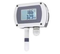 NONDK Sensor Transmisor de Temperatura y Humedad RS485 Modbus para Montaje en Pared con Pantalla e Instalación en Riel