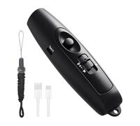 NONDK Silbato Electrónico con Carga USB, Silbato de Emergencia para Árbitros, Entrenadores, Profesores, para Deportes Al Aire Libre, Juegos y Campamentos