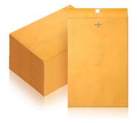 NONDK Sobres con de 6 X 9 Pulgadas con Sello Engomado, Sobres de Correo con PequeñO Hechos de Papel de 28 Lb, Paquete una Granel de 120