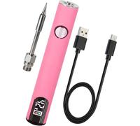NONDK Soldador Portátil Universal con Pantalla LED, Soldador Recargable Sin Cable con Batería Incorporada, Ideal para Reparaciones de Electrodomésticos.