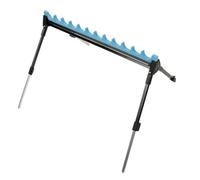 NONDK Soporte Ajustable para Caña de Pescar de 2 Secciones y 4 Patas. Accesorio de Pesca.