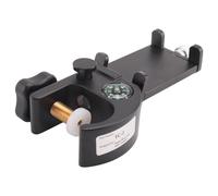 NONDK Soporte con BrúJula Soporte para TeléFono Abrazadera de Poste para GPS para EstacióN Total de RecoleccióN de Datos