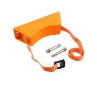 NONDK Soporte de Cilindro de Gas, Soporte en Forma de U Montado en la Pared para Cilindros de Oxígeno/Propano con Correas de Seguridad, para Casas Rodantes/Campers
