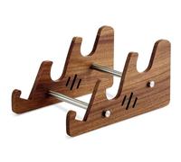NONDK Soporte de Exhibición para Teclado, Soporte de Madera de 3 Niveles para Teclados de Escritorio, Bandeja de Exhibición para Computadora, Tableta e Imagen