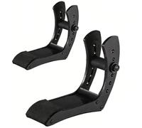 NONDK Soporte de Guitarra Eléctrica de Acrílico con 6 Posiciones Ajustables, Almohadillas de Esponja Suave para Patas de 35-55 mm de Grosor.