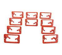 NONDK Soporte de Montaje de Bajo Voltaje Soporte de Placa de Pared de Montaje de Panel de Yeso MultipropóSito de 1 Unidad - (Unidad úNica, Paquete de 10)
