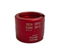 NONDK Soporte de Movimiento de Reloj NH34 NH35 para Herramientas de Reparación de Base SKX007 7S26 4R35 4R36 2824 2836 8215, Color Rojo