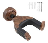 NONDK Soporte de Pared para Guitarra PUNK, con Gancho y Bloqueo Automático, para Guitarra Acústica y Eléctrica.