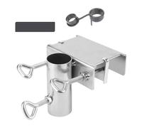 NONDK Soporte De Sombrilla con Clip Fijo para Patio, Abrazadera para Sombrilla, Soporte para Sombrilla De Terraza, para Uso En Vallas De Playa, Sillas Y Patios