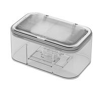 NONDK Soporte de Toallitas Húmedas Montado en la Pared Caja Dispensadora de Toallitas Húmedas Montada en la Pared con Capacidad Placa de Resorte EasyOpen Multifuncional A