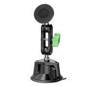 NONDK Soporte Magnético para Teléfono Móvil con Ventosa Al Vacío para Coche, Rotación de 360 Grados, Compatible con Navegación Automática para Autocaravanas y Camiones.