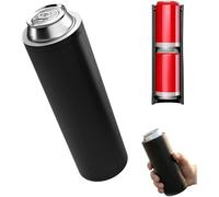 NONDK Soporte para Latas de Doble Recarga - Ultra Chill Slim, Enfriador de Latas para Bebidas de 12 Oz, con Capacidad para Dos Latas A