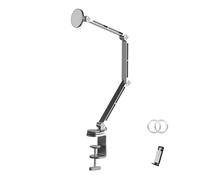 NONDK Soporte para Tableta Soporte de Escritorio Soporte para Teléfono Soporte Magnético Plegable Giratorio de 360 ° para Oficina Gris