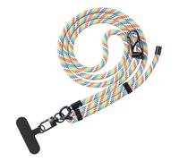 NONDK Soporte para Teléfono Tipo Bandolera con Correa para el Cuello, Antipérdida, Anticaídas, Almohadilla para Correa, Multicolor