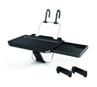 NONDK Soporte Plegable 2 en 1 para Computadora de Coche con Cajón, Bandeja para Computadora Portátil, Soporte para Comida y Bebidas.