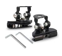 NONDK Soportes de Montaje de Barra de Luz LED Universales, Soportes de Pilar de Capó Ajustables, Soporte de Abrazadera de Soporte de Montaje de Luz de Trabajo LED 2 Piezas