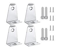 NONDK Soportes y Pasadores de SujecióN de Metal, Soportes para Persianas Reemplazo de Soportes para Persianas para Ventanas de Persianas Horizontales