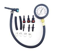 NONDK System de Combustible del AutomóVil Medidor de PresióN de Gasolina Herramienta de Prueba de PresióN del AutomóVil de la Motocicleta 0-100PSI 6.3/7.89/9.49 con VáLvula