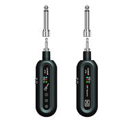 NONDK System InaláMbrico de Guitarra UHF Transmisor Receptor de Guitarra System de Guitarra para Guitarra EléCtrica Bajo Instrumento Musical