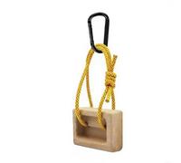 NONDK Tabla de Escalada con Bloques de Agarre de Madera de Doble Bolsillo, Portátil, de Doble Profundidad, para Fortalecer los Dedos y los Antebrazos.