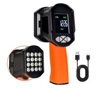 NONDK Tacómetro Digital Estroboscópico, Medidor de RPM Sin Contacto de Alta Precisión (60-100 000 RPM), para Motores, Ventiladores, Generadores y Motores Eléctricos.