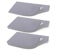 NONDK Tapete de Silicona para Prensado Sombreros 3 Grosores, con Cubierta de Espuma 1/8 Pulgada, 2/8 Pulgada, 3/8 Pulgada y 8x4 Pulgada y Tapete Doble Cara para Prensado Sombreros.