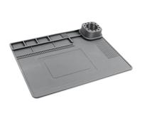 NONDK Tapete de Soldadura de Silicona Resistente Al Hasta 500 °C/932 °F para Reparación de Componentes Electrónicos, Teléfonos Móviles, Portátiles y Placas de Circuito Impreso.