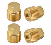 NONDK Tapones de Desagüe para Barcos de 1/2" NPT, Tapón de Latón para la Mayoría de los Cascos de Barcos.