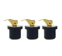 NONDK Tapones Drenaje Marinos para Embarcaciones Tapón Drenaje con Manija A Presión para Embarcaciones Tapón Drenaje Latón para Embarcaciones Accesorios Plomería (7/8 Pulgadas)