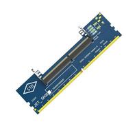 NONDK Tarjeta Adaptadora DDR4 para Portátil SO DDR4 RAM A Ordenador de Sobremesa, Tarjeta Adaptadora DDR4, Probador de Memoria, Convertidor SO DIMM 4 A DDR4