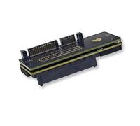 NONDK Tarjeta Adaptadora SATA A SAS HDD Tarjeta de Expansión SATA 3.0 de 6 Gbps de 22 Pines A SAS de 29 Pines para Disco Duro SSD A SAS de 2,5/3,5 Pulgadas