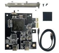 NONDK Tarjeta Cap DMA 75t: Placa DMA FPGA para Mezclador de Video Kmbox Makcu, Tarjeta PCIe de Acceso Directo A Memoria de Alto Rendimiento.