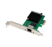 NONDK Tarjeta de Adaptador de Red RTL8127AT 10GbE PCIe 4.0 X1 RJ45 para Escritorio 10000Mbps Nic RJ45 para Win Linux