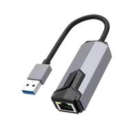 NONDK Tarjeta de Red Cableada de 2.5Gbps, Convertidor USB A RJ45 Ethernet de Alta Velocidad para Notebook, Laptop y PC.
