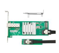 NONDK Tarjeta de Red de Fibra Óptica M.2 A Puerto Único 10G SFP+ JL82599EN Chip X520-DA1 M Key10GbE Adaptador Ethernet