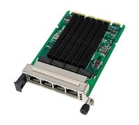 NONDK Tarjeta de Red Gigabit I350-T4 Tarjeta de Red de Servidor Ethernet RJ45 OCP3.0 I350AM4 de 4 Puertos para Gigabit Ethernet