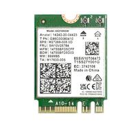 NONDK Tarjeta de Red Inalámbrica WiFi 6E AX210 Bluetooth 5..2 5374Mbps 2.4Ghz 5Ghz 6Ghz 802.11ax Adaptador WiFi para PC Portátil