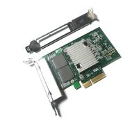 NONDK Tarjeta de Red PCIe 1860-4T Gigabit Ethernet, Tarjeta LAN, Adaptador de Red PCIe de 4 Puertos, 1000 Mbps de Alta Velocidad para 7/8/10.