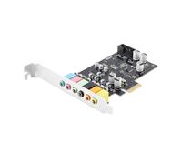 NONDK Tarjeta de Sonido PCIE 7.1, Panel Estéreo, Adaptador de Audio PCI-Express X1 para PC, Convertidor de Volumen y Sonido para Computadora de Escritorio.