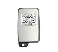NONDK Tarjeta Inteligente para el AutomóVil Remoto Llave del Coche CáScara Caja 4 BotóN para Alphard Estima Vellfire